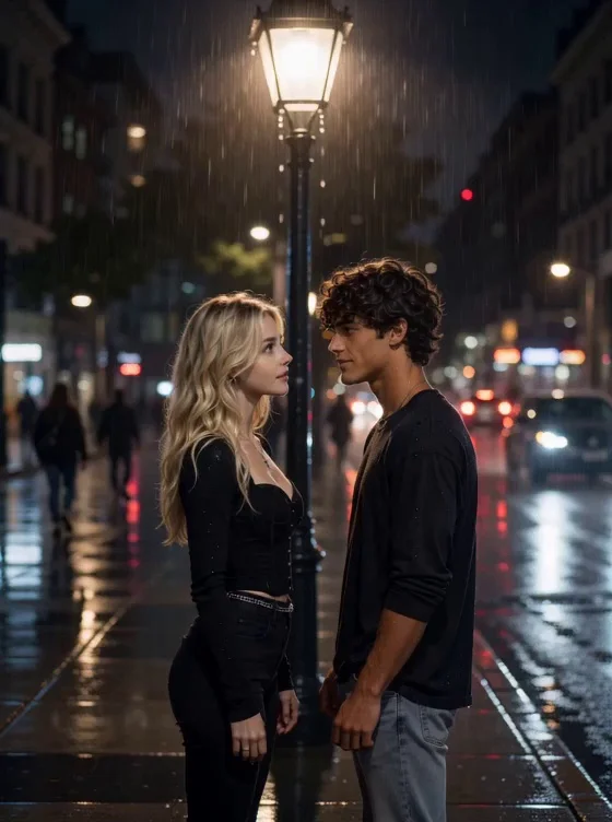 Kiss in the rain