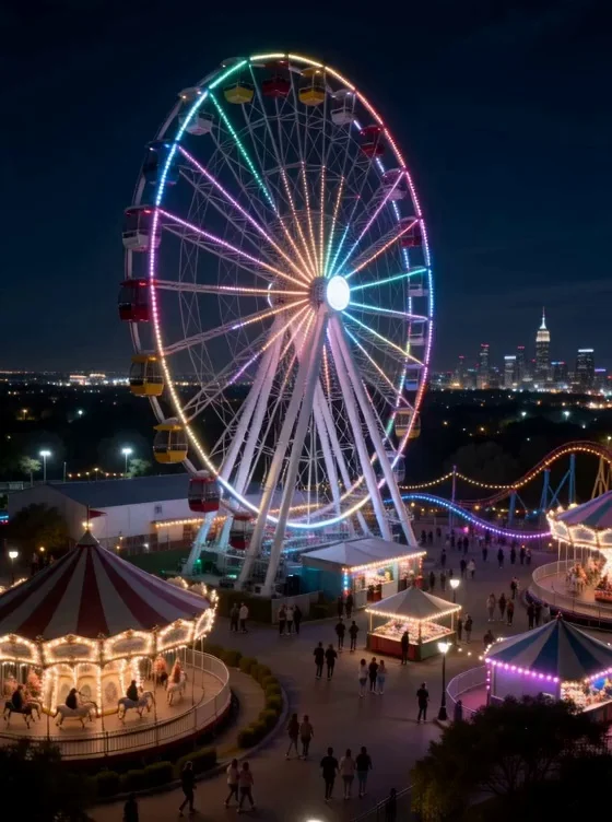 Ferris Wheel Kiss